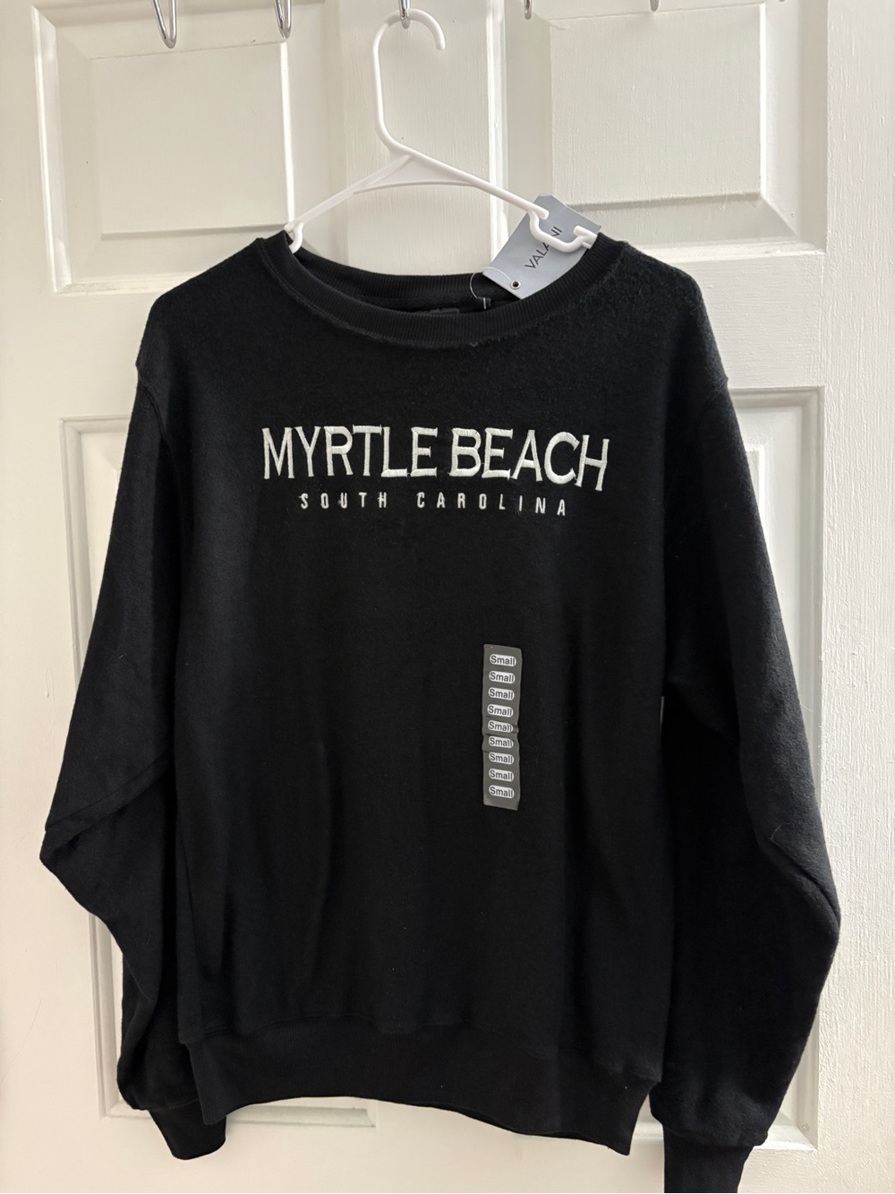 Black Myrtle Beach Crewneck Sweatshirt